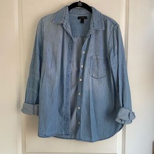J. Crew Chambray Button Down